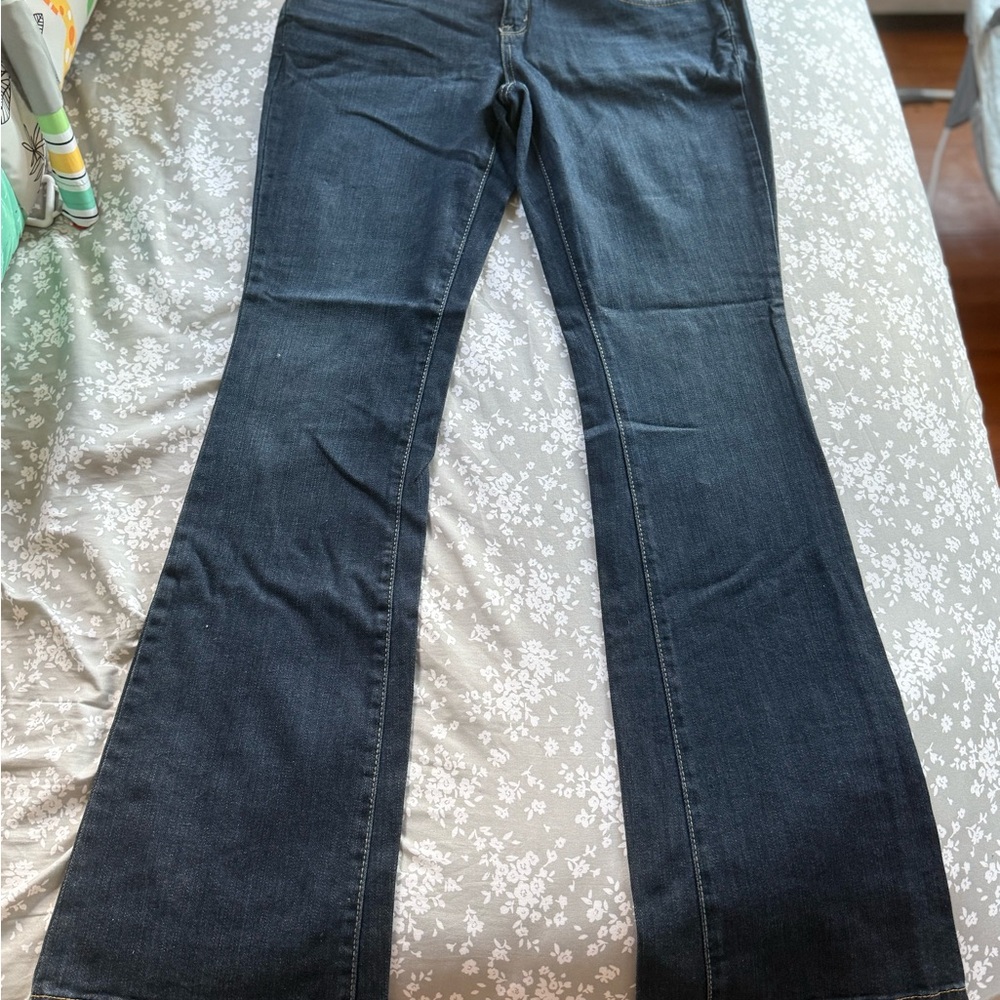 Aeropostale Blue Wide Leg Flare Jeans